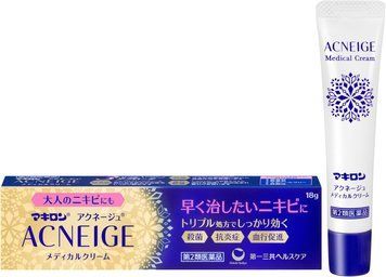 Лікувальний крем від акне Acneige Medical Cream 18g 1351 фото