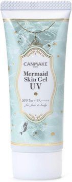 Canmake Tokyo Сонцезахисний гель з СІСА (зелений відтінок) Mermeid Skin Gel UV SPF50+ PA++++ СІСА 40g 1602 фото