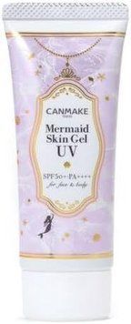 Canmake Tokyo Сонцезахисний гель з ніацинамідом (фіолетовий відтінок) Mermeid Skin Gel UV SPF50+ PA++++ Niacinamidе 40g 1603 фото