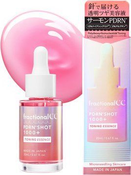 Fractional CC Сироватка зі спікулами та лососевим PDRN Shot 1000+ toning essence microneedling skincare 20ml 1225 фото
