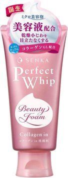 Senka Антивікова гель-пінка для вмивання з колагеном Perfect Whip Face Wash Collagen Shiseido 120g 1061 фото