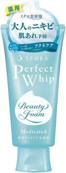 Senka Гель-пінка для проблемної шкіри Perfect Whip Medicated Shiseido 120 g 1063 фото