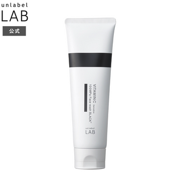 Unlabel Lab Гель-пінка з вугіллям та вітаміном С Face Wash Vitamin C Black 130 g 1065 фото