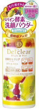 Detclear Фруктова ензимна пудра AHA&BHA Fruits Enzyme Powder Wash 75g 1041 фото