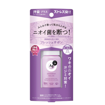 Ag DEO 24 Японський дезодорант (роликовий) з ароматом свіжого савону Shiseido 40 ml 4602 фото