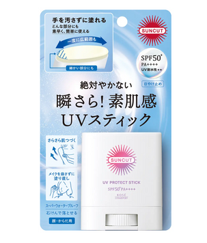 Suncut Японський сонцезахисний стік SPF50+ PA++++ stick type Kose 20g 1617 фото
