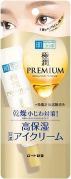 HADALABO зволожуючий крем для шкіри навколо очей Gokujyun Premium Eye Cream Rohto 20ml 1401 фото