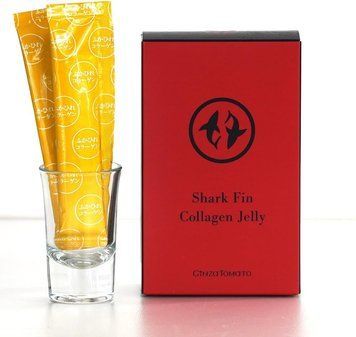 Ginza Tomato Колагенове желе з плавників акули в стіках Shark Fin Collagen Jelly 14 sticks 4034 фото