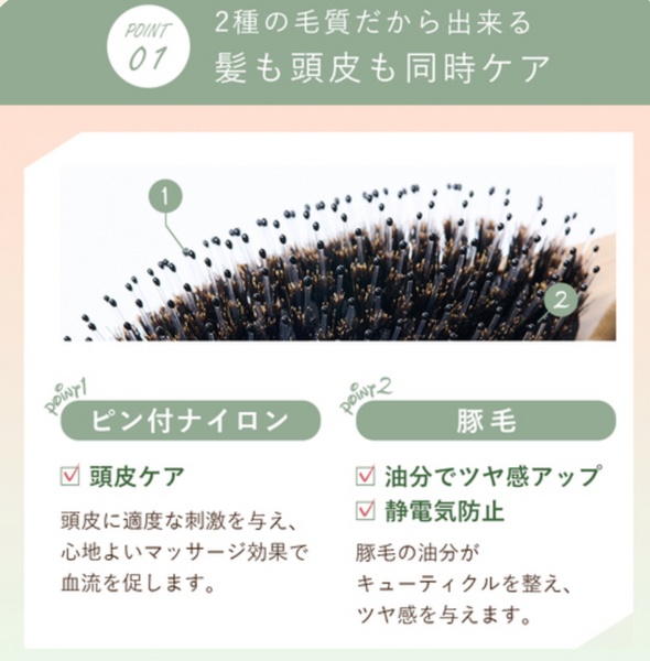 Allna Organic Щітка для волосся Hair Brush 2413 фото