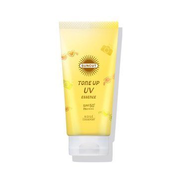 Suncut Сонцезахисна есенція для обличчя та тіла Tone Up UV Essence SPF50+ PA++++ Kose 80g 1616 фото