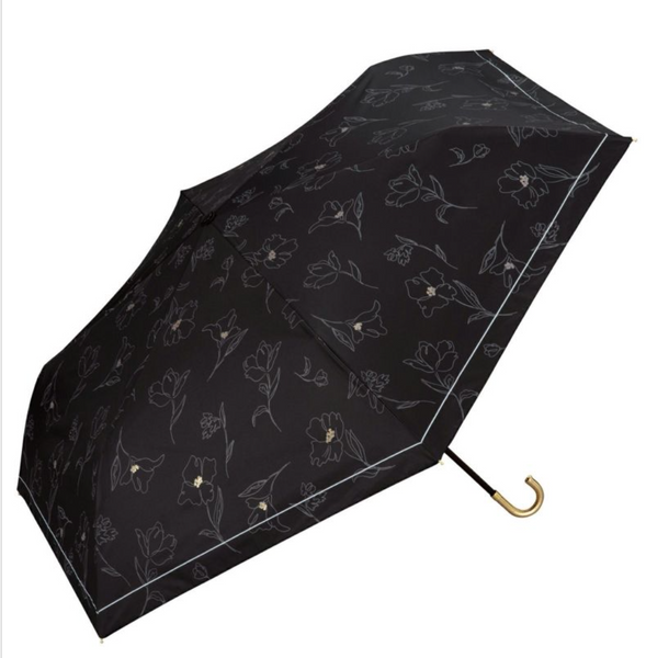 WPC Парасоля з захистом від UV, спеки та дощу Mini Black Parasol 55 cm ribs 5201 фото
