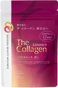 Shiseido Колаген в таблетках морський The Collagen Luxerich на 21 день 4029 фото