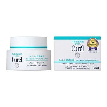 Curel Зволожуючий крем для чутливої шкіри Moisture Facial Cream Kao 40 g 1341 фото