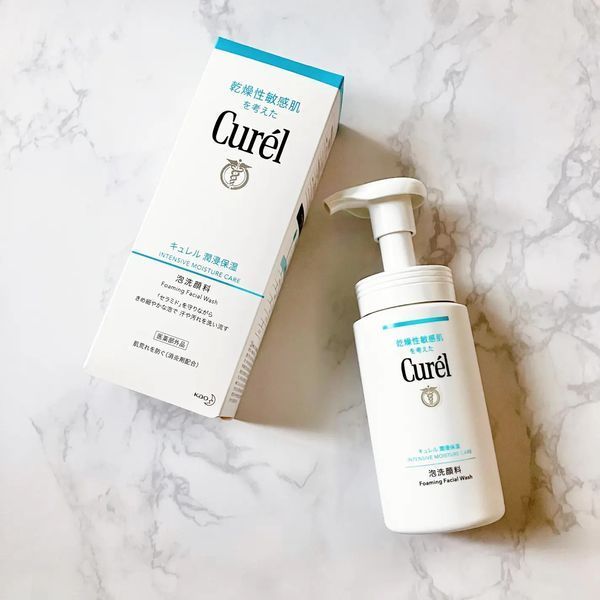 Curel Пінка для сухої та чутливої шкіри Foaming Facial Wash 150 ml 1091 фото