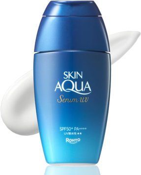 SKIN AQUA Гіалуронова сонцезахисна сироватка без спирту UV SPF50+PA++++ Hyaluronic Serum UV Rhoto 70g 1627 фото