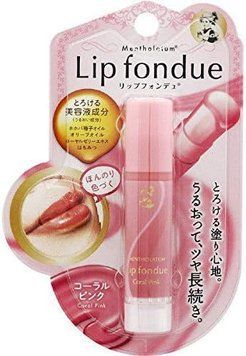Mentholatum Бальзам для губ Lip Fondue Coral Pink 4.2g 3261 фото